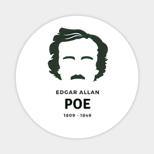 Edgar Allan Poe (1809 - 1849) Magnet